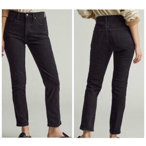 EVERLANE Jeans Women’s 26 Black The Original Cheeky Crop Organic Cotton LIKE NEW